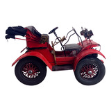 Ford T Calhambeque Clássico Em Metal Colecionável Decorativo