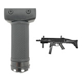 Foregrip Tático Ruck Borracha Taurus Ctt 40 Trilho 20mm 22mm