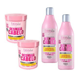Forever Liss 2 Kits Desmaia Cabelo Shampoo E Mascara