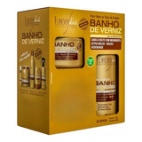 Forever Liss Kit Banho De Verniz Shampoo Máscara 250g