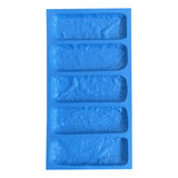 Forma 100 Silicone Molde Mosaico Gesso Tijolos Brick