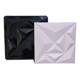 Forma 3d Diamantada 50x50 Abs 2 Mm Gesso Cimenticio