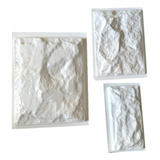Forma 3d Molde Fazer 3 Tijolo Pedra Romana Gesso cimento 3d