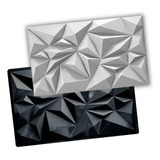 Forma 3d Plástico Abs Cristais Gesso Ou Cimento 74 5x45cm