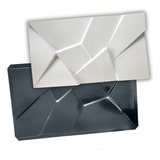 Forma Abs 3d Partenon Molde 59 5 X 33 5 Cm Gesso Ou Cimento Cor Preto