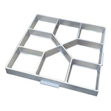 Forma Alumínio Molde Piso Calçada Concreto 40x40x4 Concreto