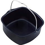 Forma Assadeira Para Fritadeira AirFryer RI9220 RI9225 RI9230 RI9240 Preta PHILIPS WALITA