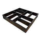 Forma Bloquete Molde Tijolinho Caminho Jardim Concreto Pedras Para Garagem 6cm - Easy Piso- Reutilizável- Resistente- Ideal Para DIY- Paisagismo- Criação De Pisos Personalizados E Projetos Externos