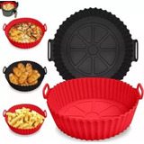 Forma Cesto Silicone P Air Fryer Reutilizável Antiaderente