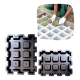 Forma Concregrama Piso Grama Bloquete Kit 5 Pcs 43x33x7