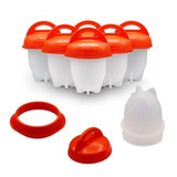 Forma Cozedor Ovos Copos Silicone Cozimento Facil Magic