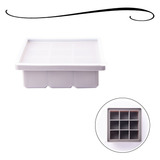 Forma D Silicone Gelo Papinha Bb C Tampa 9cubos Livre D Bpa