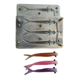 Forma De Camarao Camashad 7 Slicone boss Baits