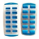 Forma De Gelo Retangular Fundo Em Silicone 12 Cavidades Cor Sortida Art House Azul