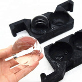 Fôrma De Gelo Sem Bolhas Esfera Crystal Clear Noesis Cor Preto