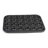 Forma De Metal Antiaderente Para Cupcake 24 Cavidades