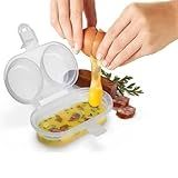 Forma De Ovos Para Fritar Omeleteira Microondas Sem Gordura