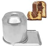 Forma De Panettone Trufado 500g Em Alumínio