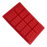Forma De Silicone Blocos De Montar Chocolate Gelatina Doces