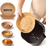 Forma Descartável Para Air Fryer 16cm Kit 50 Unid Papel