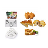 Forma Fábrica Coxinhas Pastel Esfihas Salgados F Grátis