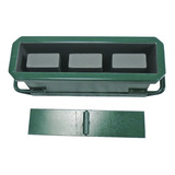 Forma Fazer Blocos 10 09x19x39cm Cimento Concreto 3 Furos