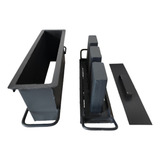 Forma Fazer Blocos 10 09x19x39cm Cimento Concreto 3 Furos