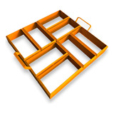 Forma Manual De Produzir Bloquete Retangular 20x6cm Concreto
