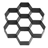 Forma Molde Calçada Jardim Bloquete Concreto Pedras - Easypiso -Forma Colmeia-