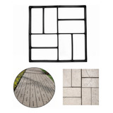 Forma Molde Calçada Jardim Bloquete Concreto Pedras Easypiso Forma Tijolinho