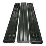 Forma Moldura rodapé Kit C 3 Abs 2mm Virgem 