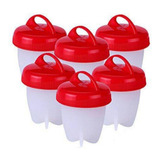 Forma Ovo Cozido Silicone Egglettes Rapido Fácil Egg Água