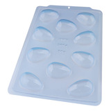 Forma Ovo De Páscoa Semiprofissional Silicone Bwb 50g 1kg