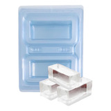 Forma P Gelo Saborizado Simples Pet Reutilizável 20 Unid Cor Transparente