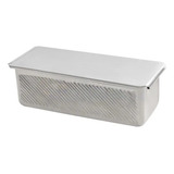 Forma Pão De Forma Com Tampa 30x10x10 Cm Alumínio Imeca