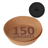 Forma Papel Air Fryer Forro Antiaderente Descartável 150 Pcs