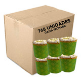 Forma Papel Italiana Para Panetone Verde 250gr Cx 768un