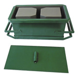 Forma Para Bloco 20 Concreto Estrutural Sem Fundo 19x19x39cm