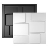 Forma Para Gesso 50x50cm Tokyo 3d 100 No Esquadro 