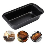 Forma Para Pão E Bolo Assadeira Em Aço Antiaderente Com 27cm Cor Cinza
