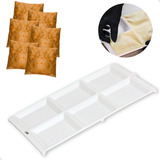 Forma Para Pastel Salgados Modeladora 6 Cavidades Plástico