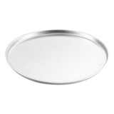 Forma Para Pizza 35 Cm Diâmetro Alumínio Borda Reforçada