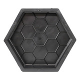 Forma Piso Sextavada Estriada 25x25x6 Profissional Bloquete