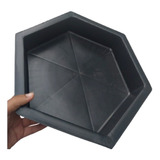 Forma Plástica 25x25x06 Sextavada Para Bloquete 40 Unidades