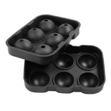 Forma Silicone 6 Gelos Bola Esferas Grande Bar Whisky Bebida
