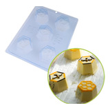 Forma Silicone Confeteiro Mini Pão De Mel Colmeia Cod 9988