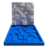 Forma Silicone Gesso Cimento Parede 3d Mosaico 100 Silicone