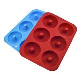 Forma Silicone Mini Donut Cupcake Mold Donut Maker 6 Cav