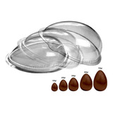 Forma Silicone P Ovo De Pascoa 3 Parte 5 Kits 150 A 750gr