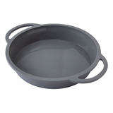Forma Silicone Redonda Alça Firme Pegador 30cm